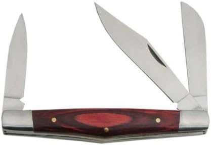 SZCO Supplies 3 Blade Stockman Folding Knife