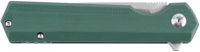 Firebird GANZO FH11S-GB Pocket Folding Knife D2 Steel Blade G10 Anti-Slip Handle with Clip Hunting Fishing Camping Gear Outdoor Folder EDC Pocket Knife (Green)