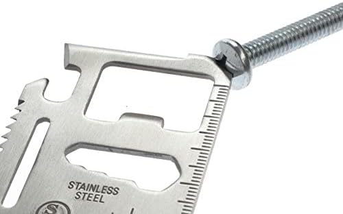 SE 11-Function Stainless Steel Survival Pocket Tools (Pack of 5) - MT908-5