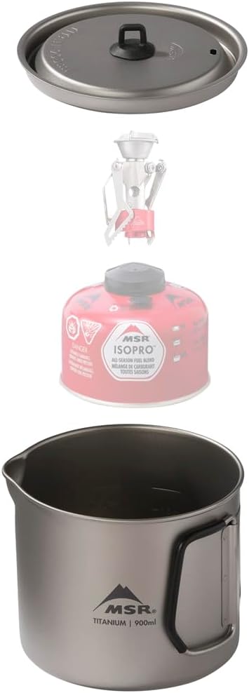 MSR Titan Ultralight Titanium Camping Kettle