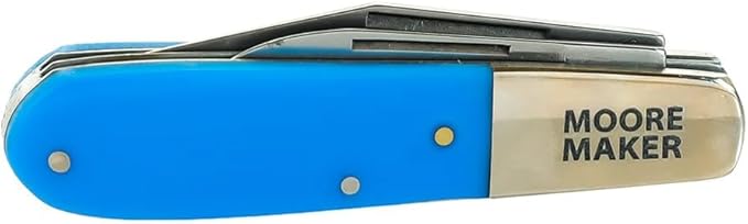 Moore Maker Inc. Barlow Knife 3204B (Blue)
