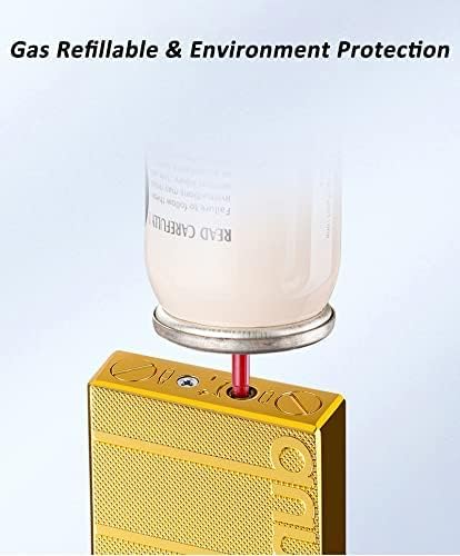 Lighters Soft Flame Lighter Traditional Flame Cigar Lighter with Adjustable Flame Dial Vertical Ignition Roller Good for Gift Outdoor Camping Hiking Fishing Grill Adventure Candle