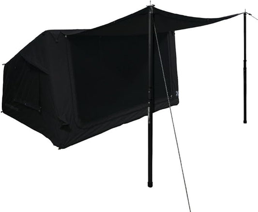 2025 Upgraded Canvas Inflatable Tents for Camping, Windproof Blow Up Air Tent with Pump,No Assembly Needed Luxury Camping Tents