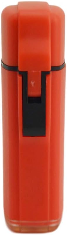 Navpeak Mini Torch Lighter Windproof Jet Flame Butane Refillable Pocket Lighter for Candles, Outdoor, Camping, Fireplaces, Gas Stove, BBQ & Survival Gear, Pack 1, Black Color (Butane not Included)