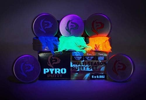 Phone Skope Pyro Putty Fire Starter Single Use 20 or 50 ct Foil Packs | for One Use & Avoids The Sticky Mess | Tear, Separate, Ignite