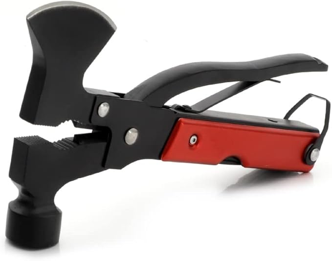 All In One Tool 13-in-1 Multi-tool with Needle Nose Plier, Stripper, Wire Cutter,Bottle Opener,Can Lifter,Trumpet Screwdriver,Cross Screwdriver for Outdoor, Survival, Camping, Hunting and Hiking