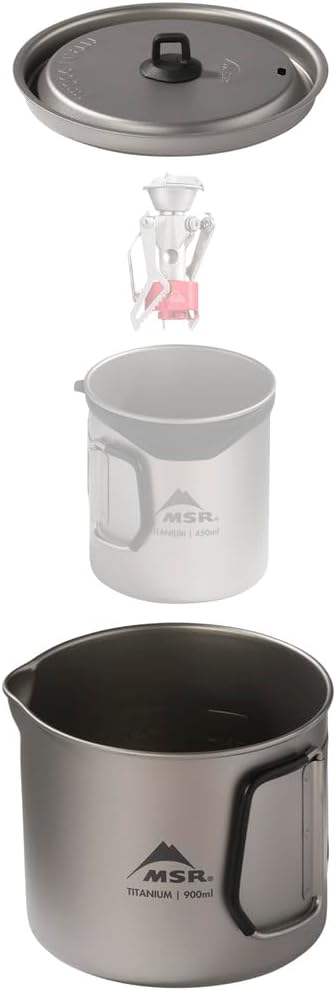 MSR Titan Ultralight Titanium Camping Kettle