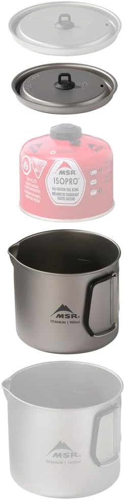 MSR Titan Ultralight Titanium Camping Kettle
