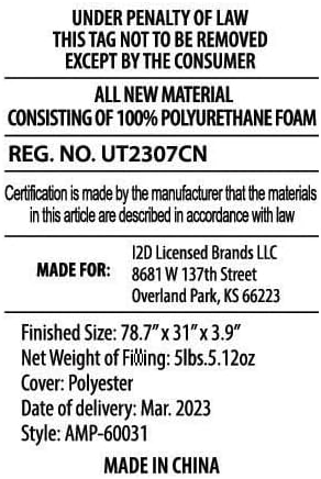 AMPEX Camp Bed Self Inflating | Camping Mattress, Sleeping Pad for Camping, Backpacking, Inflatable Camping Bed for Backpacking Gear (Long/Wide Size)