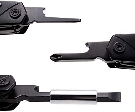 Personalized Gift for Men Dad Husband Son - Multitool Camping Tool Survival Gear, All in One Tools Stainless Steel Sturdy Multitool (BEST HUSBAND EVER -B)