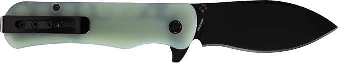 Gerber Gear Confidant Pocket Knife - 3.2" Drop Point Blade Folding Knife - EDC Gear and Equipment - Jade and Black Bamboo