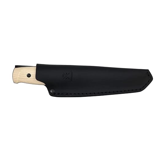 Morakniv Lok BlackBlade (S) Ash Wood Leather Sheath