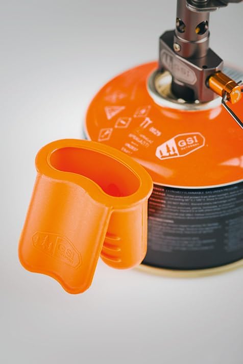 GSI Outdoors Glacier Stainless Minimalist Ultra-Light Cooking System Set, Perfect for One Backpacker
