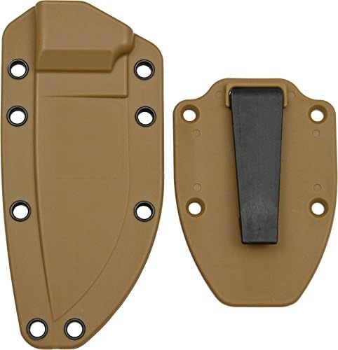 ESEE -3 Brown Sheath with Clip Plate