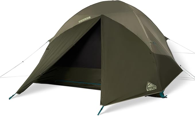 Kelty Daydreamer 4P + 6P Camping Tent, Blackout Fabric, Interior Light Diffusing Gear Loft, Standing Height, PFAS Free