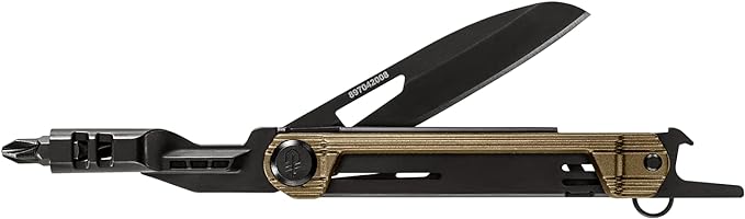 Gerber Gear Armbar Slim Drive, Pocket Knife Multitool with Screwdriver, Burnt Bronze