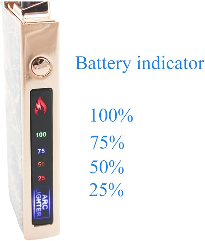Custom Electric Lighter Personalized Kitchen for Candle Gift Windproof USB Rechargeable Dual Arc for Camping Christmas Father's Day Valentine's Day… (Custom) (Black Dragon)