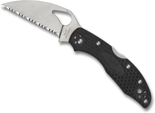 Spyderco Byrd Meadowlark 2 Wharncliffe Folding Knife (SpyderEdge)