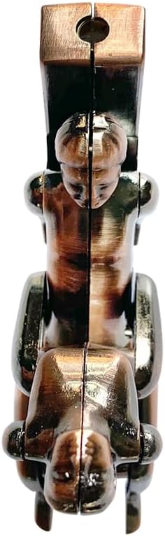 Retro Red Copper Cool,Butane Jet Torch Lighter,Refillable Windproof Flame Lighters,Adjustable,Long,BBQ Candles Camping (No Gas)