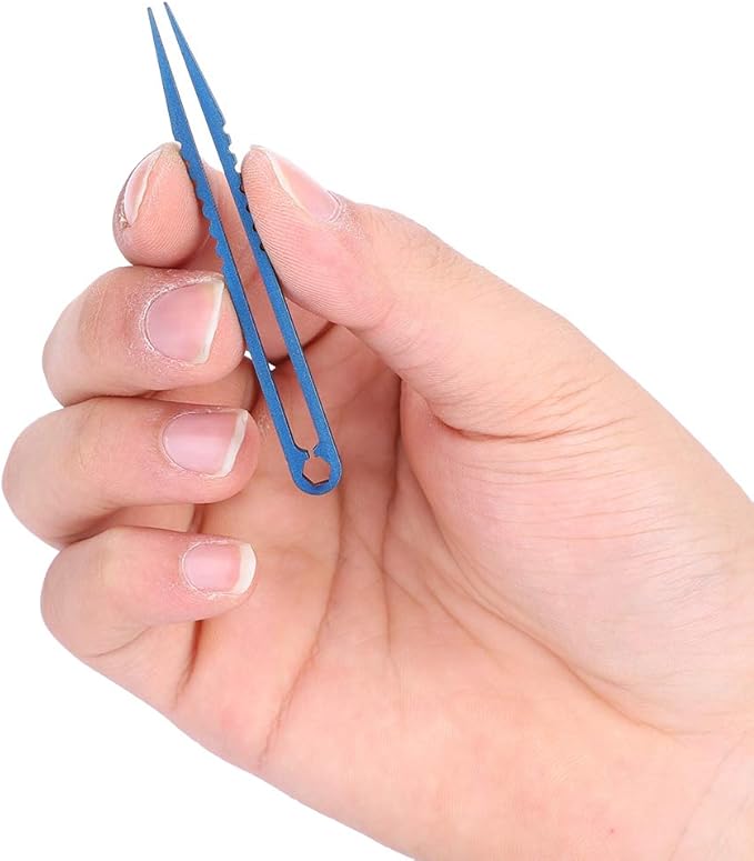 Tweezers, EDC Tweezers Mini Alloy Clamping Tweezers Survival Tool for Outdoor Travel Camping Hiking Home Tweezers Tweezers Tweezers Tweezers