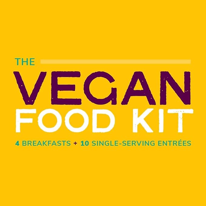 GOOD TO-GO Vegan Food Kit | Camping Food, Backpacking Food | Just Add Water Meals, Backpacking Meals | Dehydrated Meals Taste Better Than Freeze Dried Meals