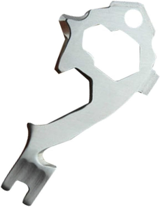 20 In 1 Multi Tool Pocket Outdoor Camping Survival Kit Wrench Opener Portable Tools Screwdriver Keychain Key Hanging