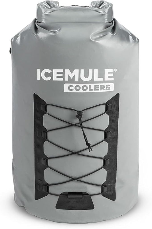 ICEMULE Pro Collapsible Backpack Cooler – Hands Free, 100% Waterproof, 24+ Hours Cooling, Soft Sided Cooler