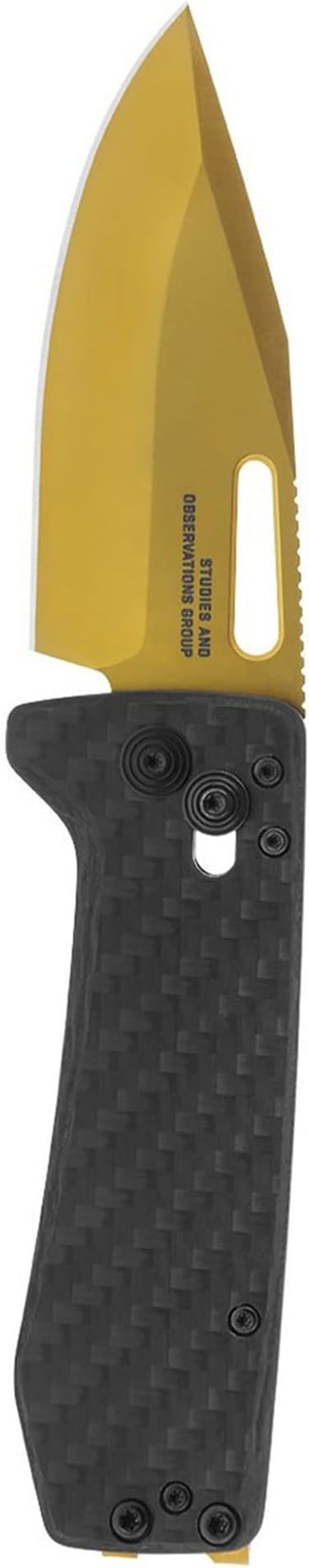 SOG Ultra XR Everyday Carry Slimline Ambidextrous CRYO CPM S35VN Stainless Steel Folding Knives | Titanium Pocket/Money Clip