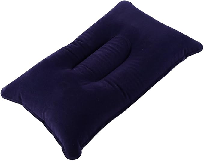 V GEBY Inflatable Pillow Fast Inflation PVC Pillow Camping Travel Pillow Push Button Inflation Pillows