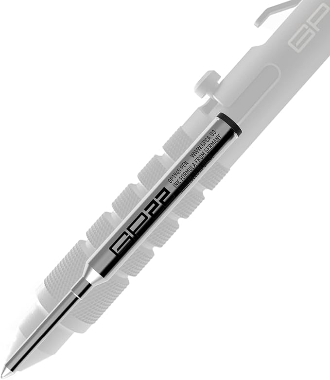 GPCA - GP22 Ink Refill Cartridges for Gel Pens, Designed for Gel Pens Medium Point Size, 3-Pack Pen Refills, Use with GP 1945 Pens and Short Pens, Black