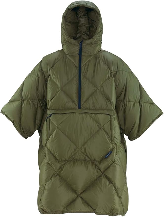 Therm-a-Rest Standard Honcho Poncho Down Wearable Camping Blanket