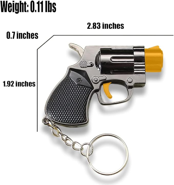 Torch Lighter,Cool Lighers,Metal Keychain Jet Flame Adjustable Lighter,Cool Blue Flame Party Candle Kitchen BBQ Fire Camping Gifts for Men (No Gas) (Black)