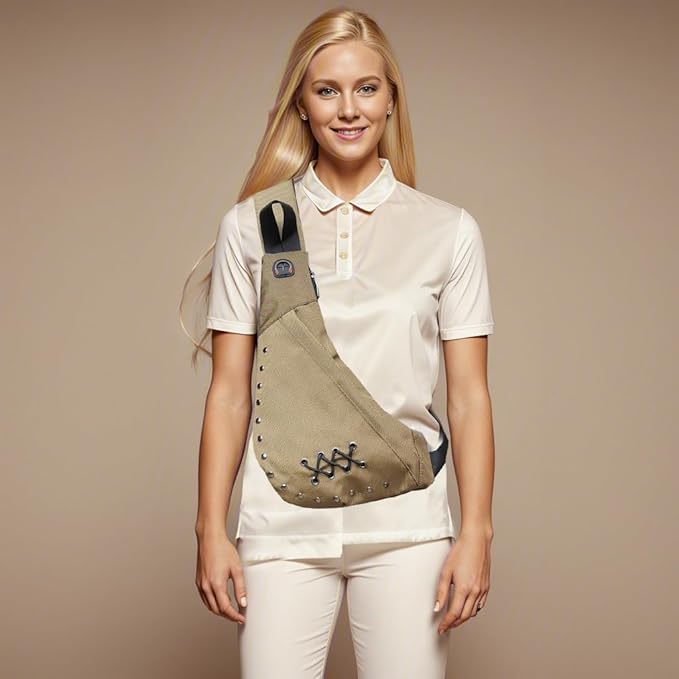 Nylon Sling Chest Bag Daypack Bicycle Travel Gym Backpack