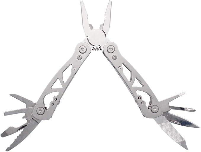 Multitool Pliers - Multi Purpose Pocket Knife Pliers Kit, Bottle Opener, Screwdriver, Saw - Perfect for Outdoor, Survival, Camping, Fishing, Hiking