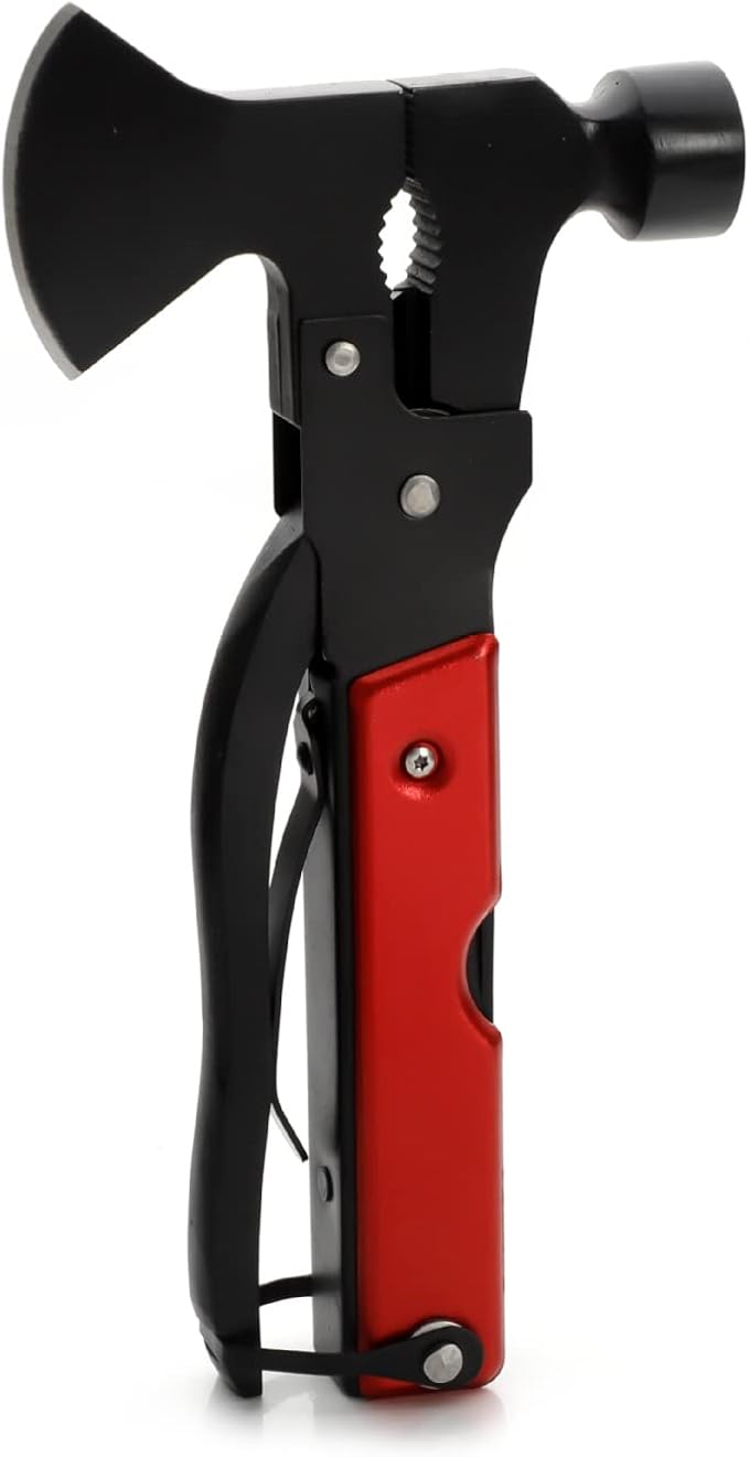 All In One Tool 13-in-1 Multi-tool with Needle Nose Plier, Stripper, Wire Cutter,Bottle Opener,Can Lifter,Trumpet Screwdriver,Cross Screwdriver for Outdoor, Survival, Camping, Hunting and Hiking