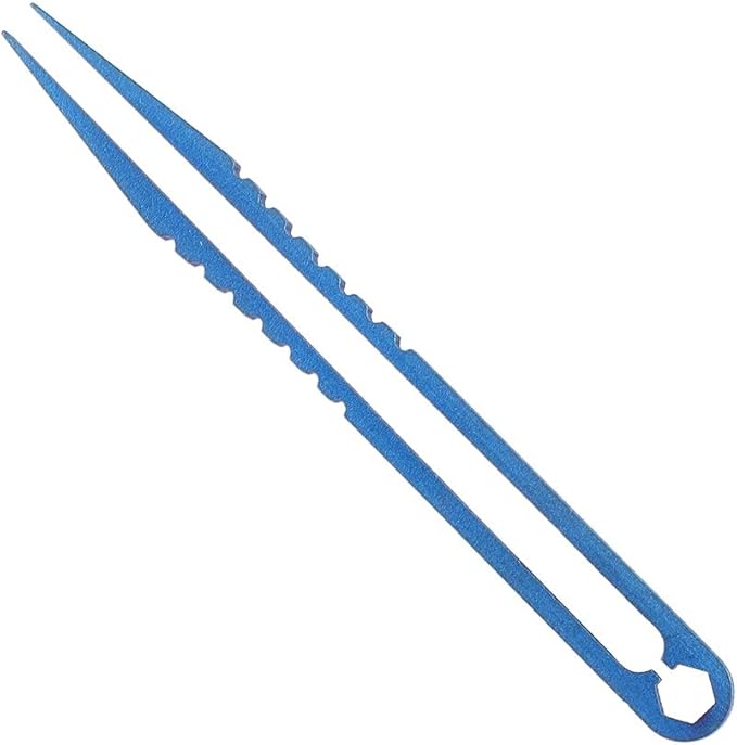 Tweezers, EDC Tweezers Mini Alloy Clamping Tweezers Survival Tool for Outdoor Travel Camping Hiking Home Tweezers Tweezers Tweezers Tweezers