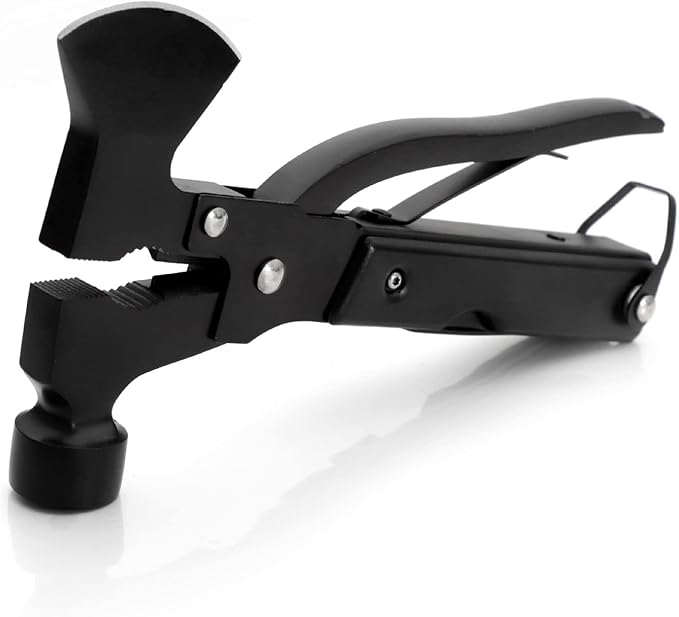 All In One Tool 13-in-1 Multi-tool With Needle Nose Plier, Stripper, Wire Cutter,Bottle Opener,Can Lifter,Trumpet Screwdriver,Cross Screwdriver for Outdoor, Survival, Camping, Hunting and Hiking