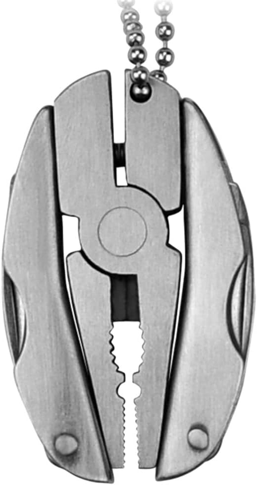 GANAZONO Fishing Tool Plier Mini Needle Nose Pliers Pocket Foldable Bottle Opener Gear Multi- Plier for Outdoor Camping Multitools
