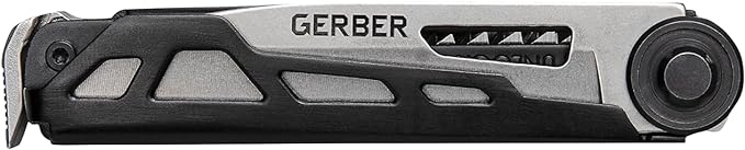 Gerber Gear Armbar Trade 8-in-1 Multi-tool - 2.5" Plain Edge Blade, Pry Bar, Hammer - EDC Gear and Equipment - Onyx