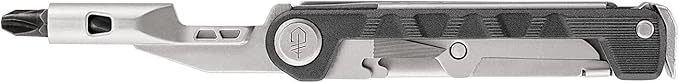 Gerber Gear Armbar Drive Multi-Tool - 8-in-1 Pocket Knife Multi-Tool with 2.5" Blade and Double-Sided Screwdriver Bit - EDC Gear - Onyx