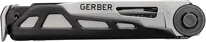 Gerber Gear Armbar Scout 7-in-1 Multi-tool - 2.5" Plain Edge Blade, Hammer, Scissor, Saw - EDC Gear and Equipment - Onyx