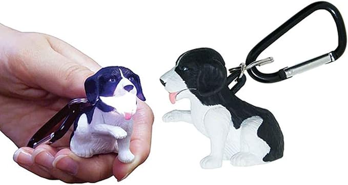 Big Discoveries WildLight Animal Carabiner Flashlight - Fun Mini Keychain Flash Lights for Kids, Nurses, Camping