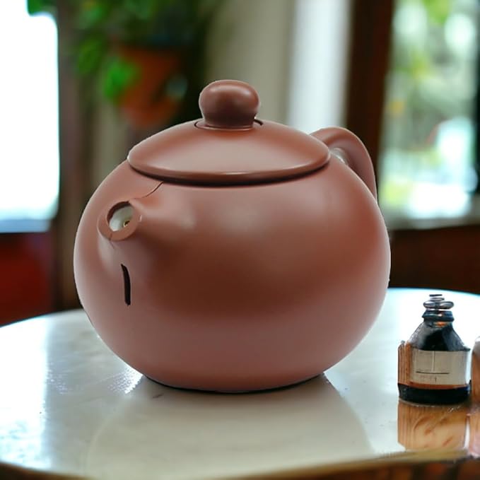 Creative Teapot Lighter, Refillable Butane Inflatable Lighter, Windproof Lighter, Cool Jet Flame Lighter, Torch Lighter, Birthday Party Camping Unique Men's Gift (No Gas)- Brown Sand Color