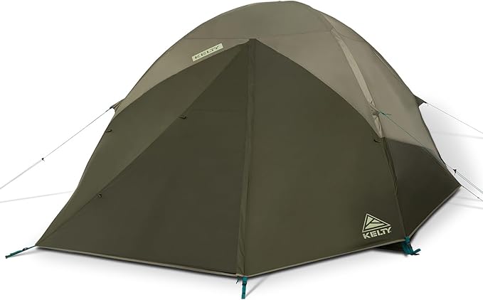 Kelty Daydreamer 4P + 6P Camping Tent, Blackout Fabric, Interior Light Diffusing Gear Loft, Standing Height, PFAS Free