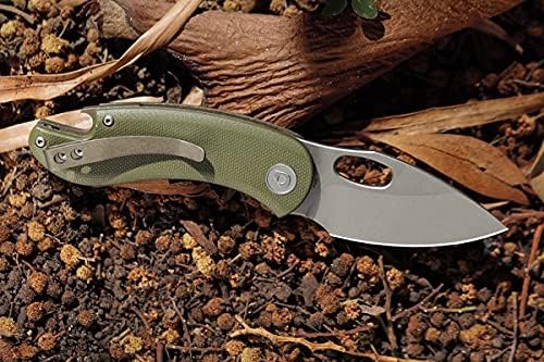 Drop + Eric Ochs Otter Titanium Liner Lock EDC Folding Pocket Knife with Integrated Bottle Opener