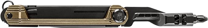 Gerber Gear Armbar Slim Drive, Pocket Knife Multitool with Screwdriver, Burnt Bronze