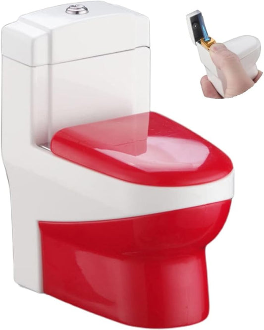 Cool Torch Lighters Refillable Creative Toilet Shape Windproof Jet Flame Lighter for Gifts Fireplace Candle Camping BBQ (Without Butane Gas) (20)