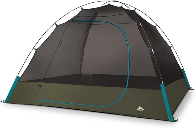 Kelty Daydreamer 4P + 6P Camping Tent, Blackout Fabric, Interior Light Diffusing Gear Loft, Standing Height, PFAS Free