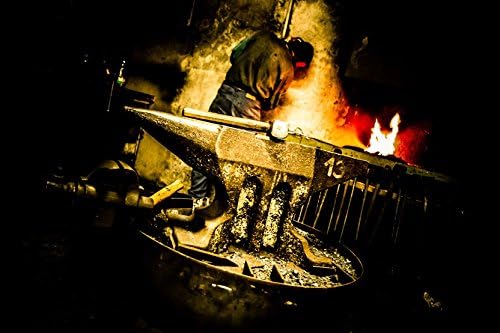 Toferner Hand Forged Knife Crocodile with Sheath, Vintage Knife for Antique Collection, Genuine Leather Case, Hardened Blade, Hand Made Craft, Gift Idea for Men