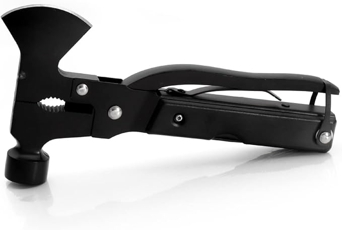 All In One Tool 13-in-1 Multi-tool With Needle Nose Plier, Stripper, Wire Cutter,Bottle Opener,Can Lifter,Trumpet Screwdriver,Cross Screwdriver for Outdoor, Survival, Camping, Hunting and Hiking